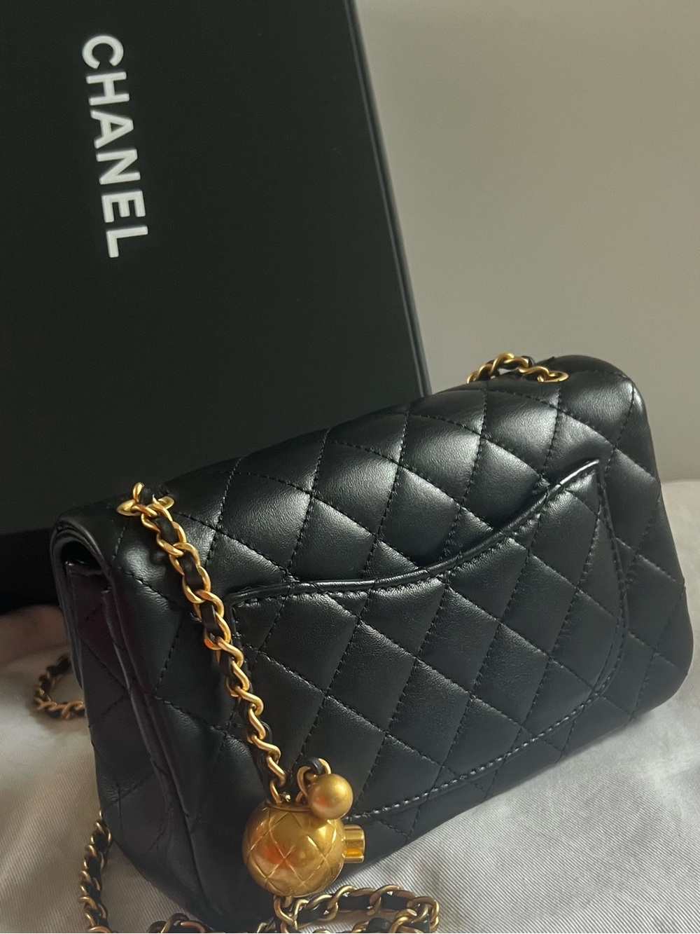 🔥Chanel Mini Rectangular pearl Crush Flap Bag - Picture 6 of 14